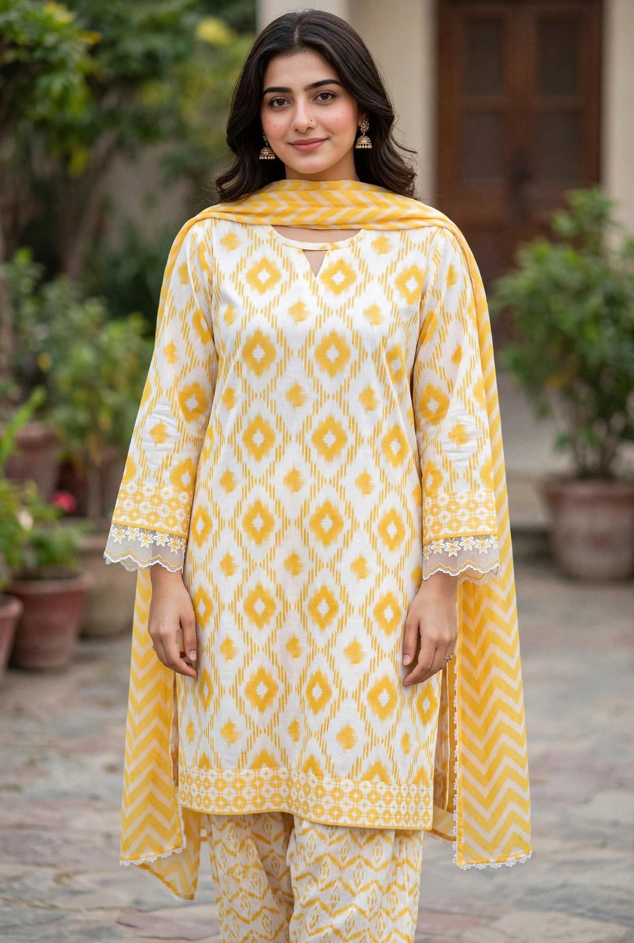 Sapphire 3 piece ready to wear lawn suit