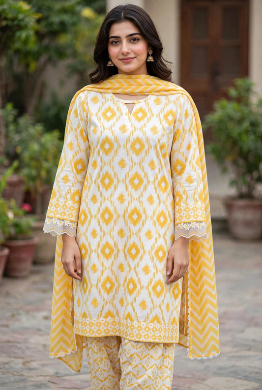 Sapphire 3 piece ready to wear lawn suit