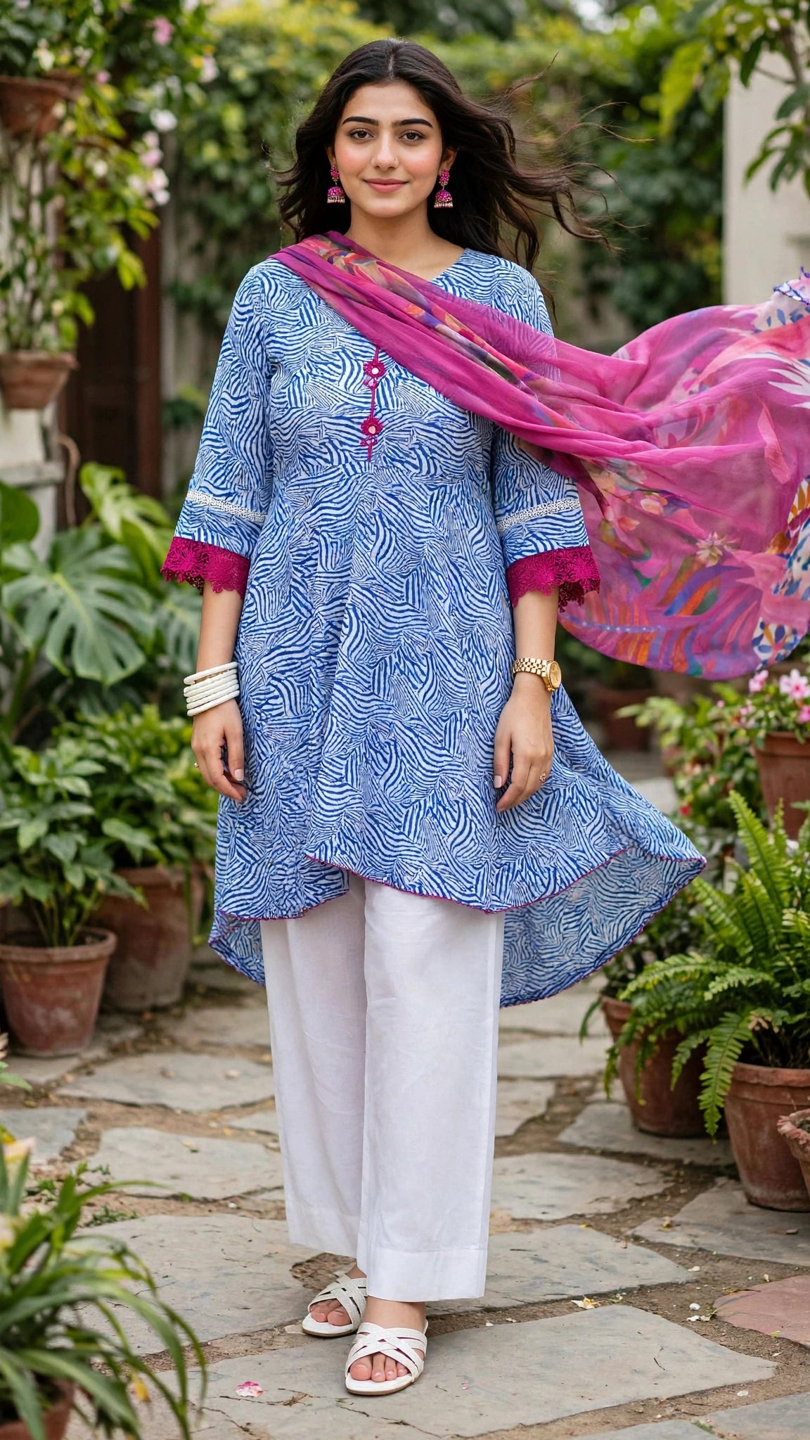 Nishat 3 piece printed lawn suit