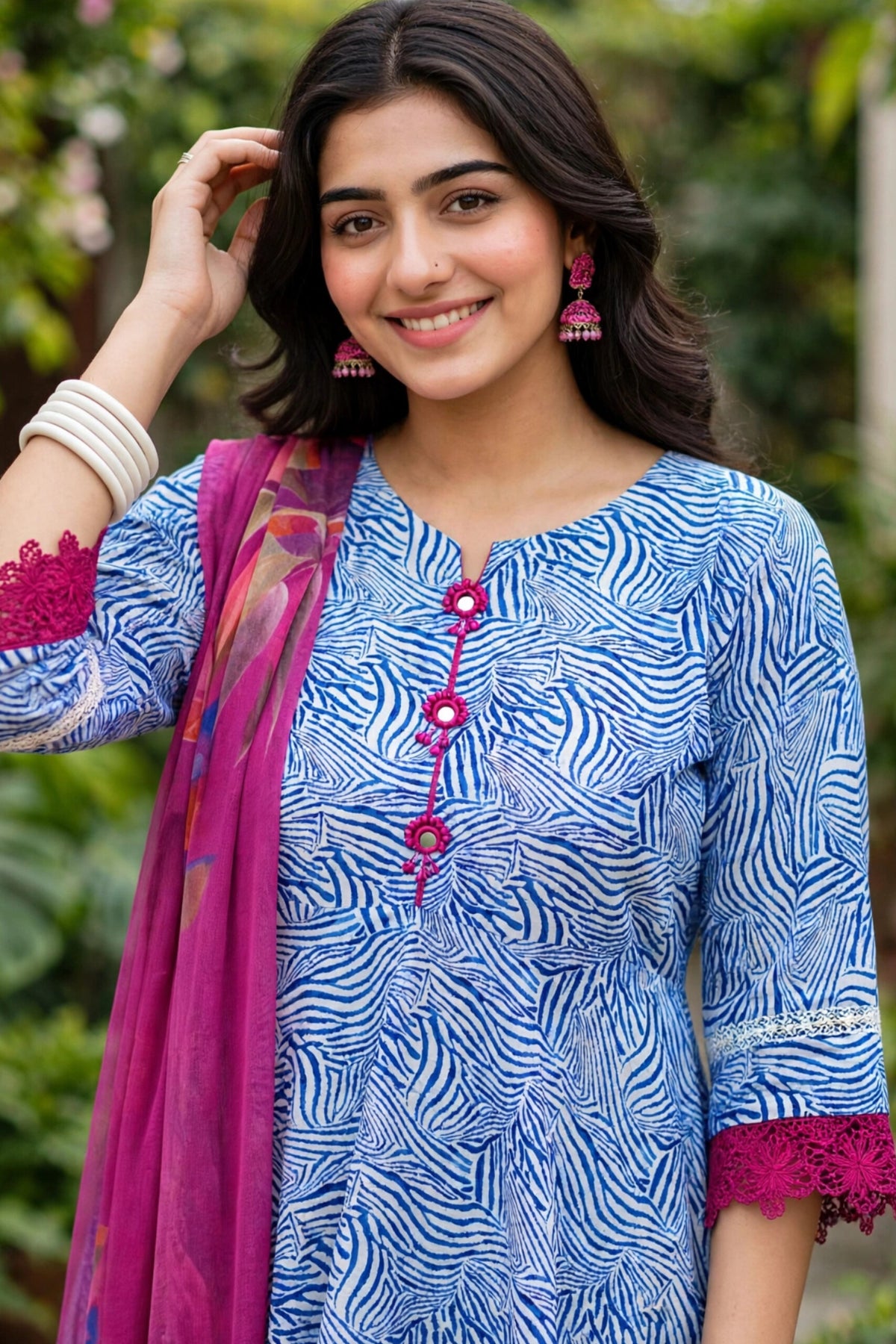 Nishat 3 piece printed lawn suit