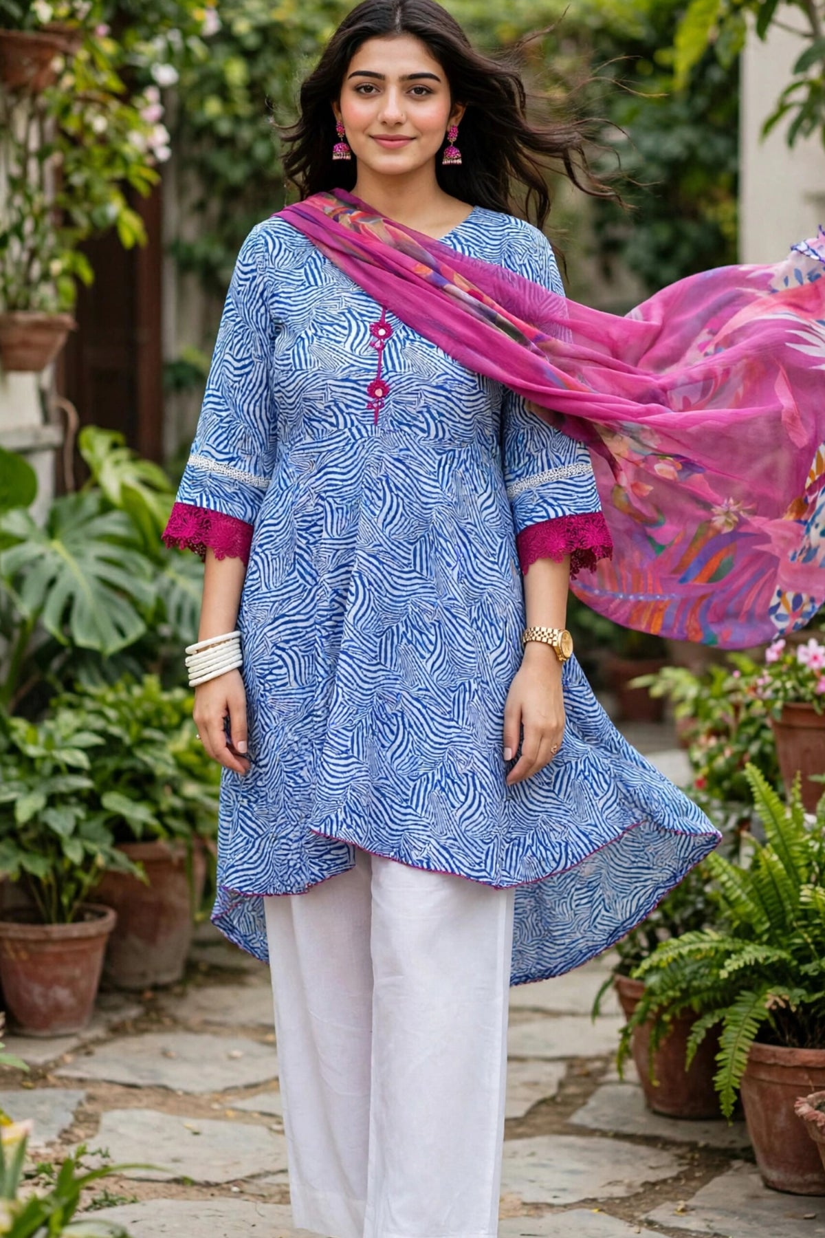 Nishat 3 piece printed lawn suit