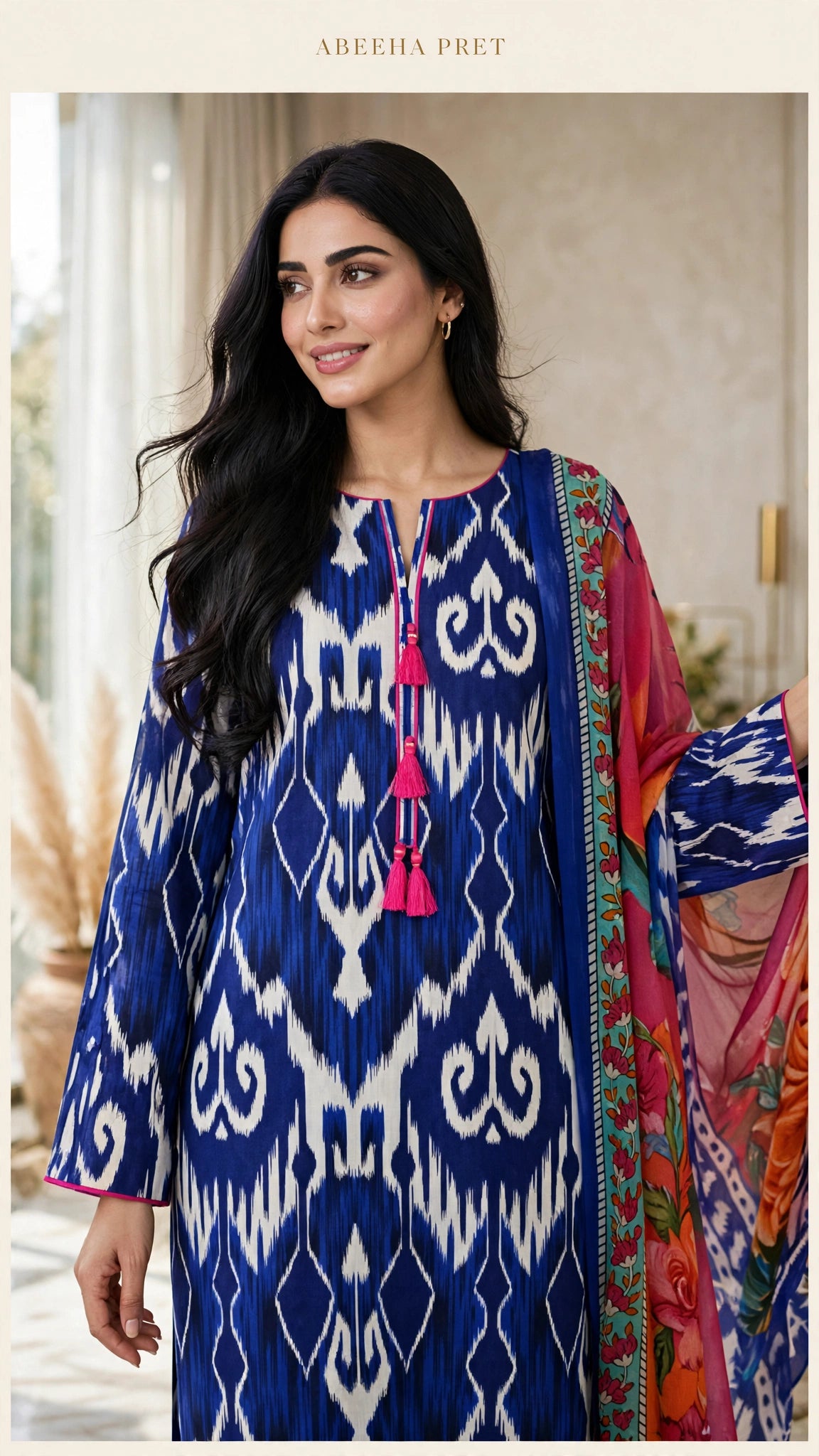Nishat printed lawn 3pc