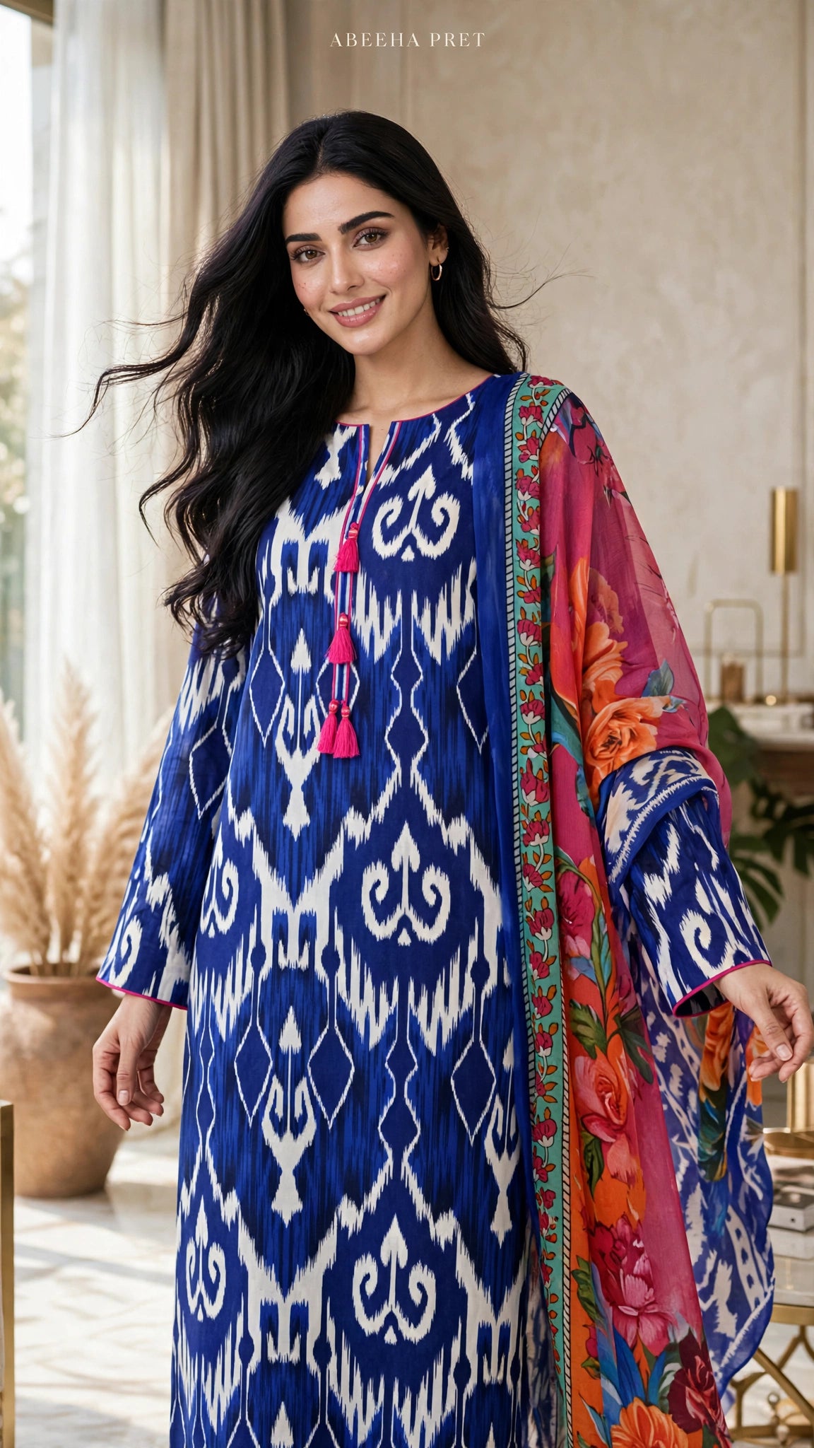 Nishat 3piece printed lawn stitched