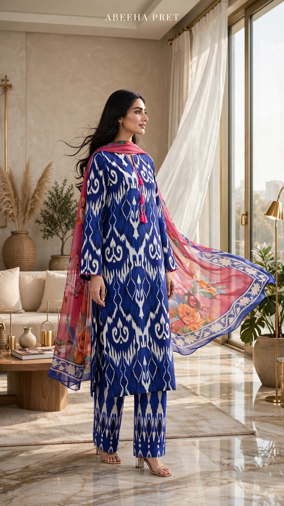 Nishat 3piece printed lawn stitched