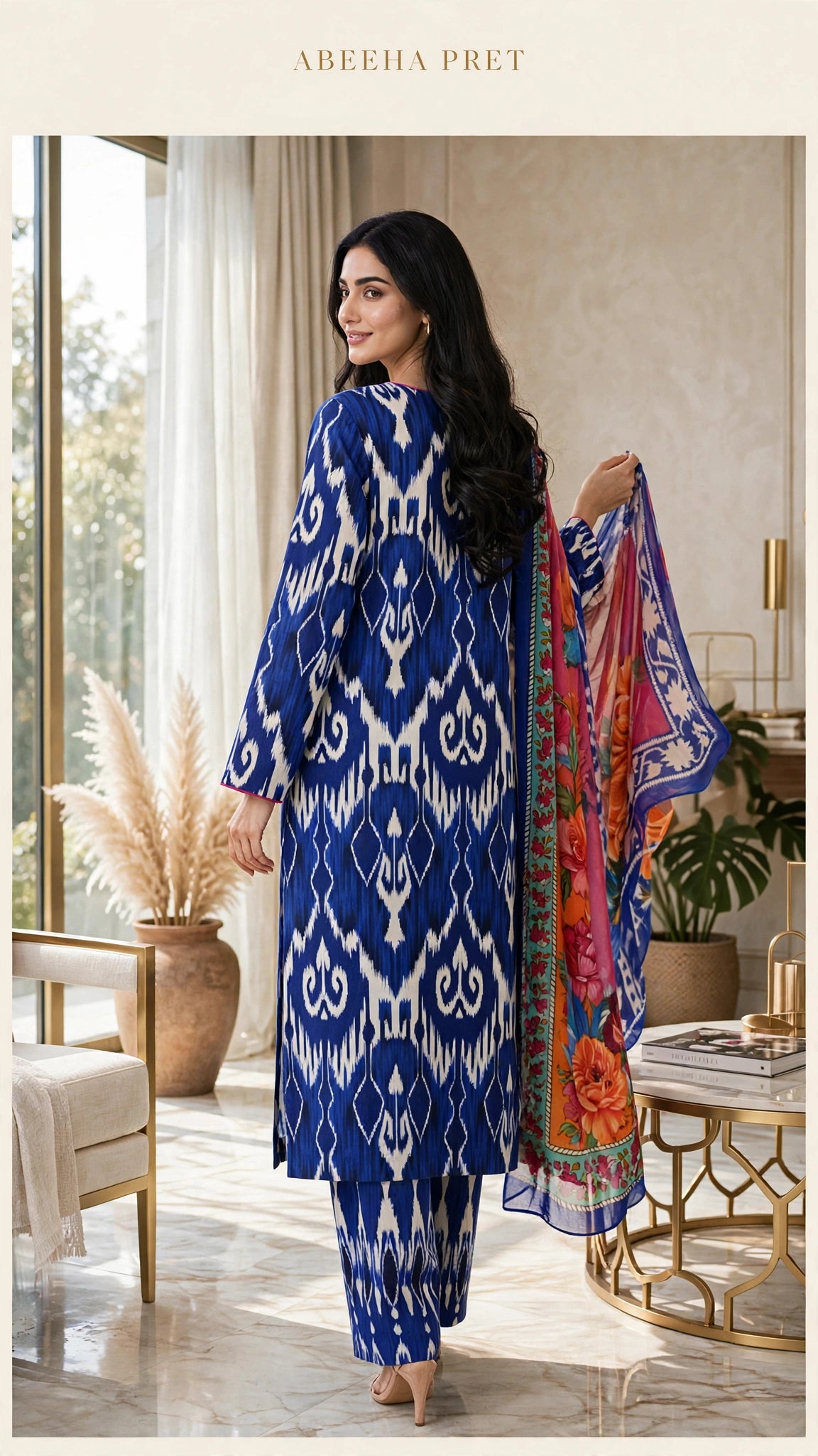 Nishat 3piece printed lawn stitched