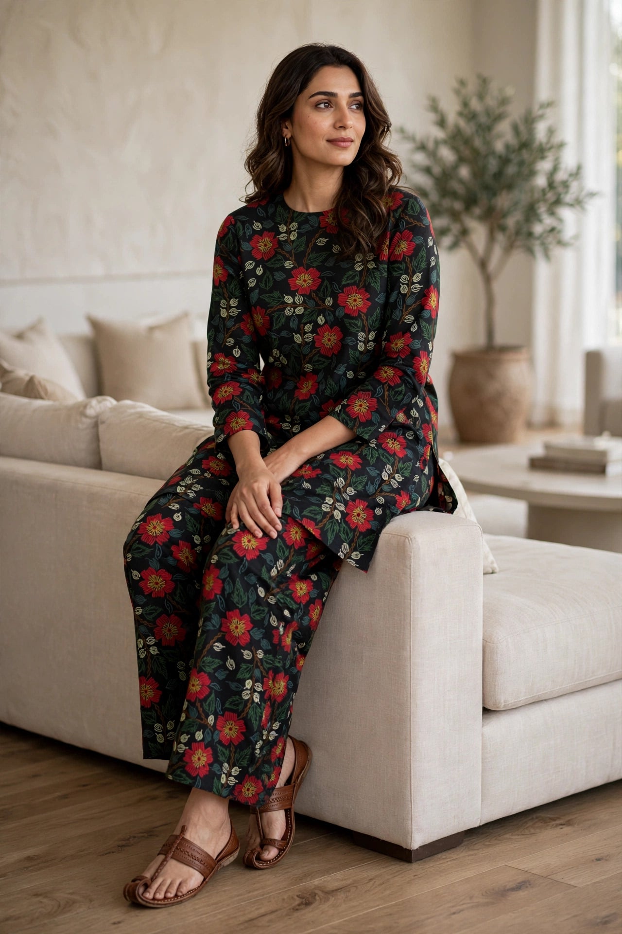 2 piece printed co-ord
