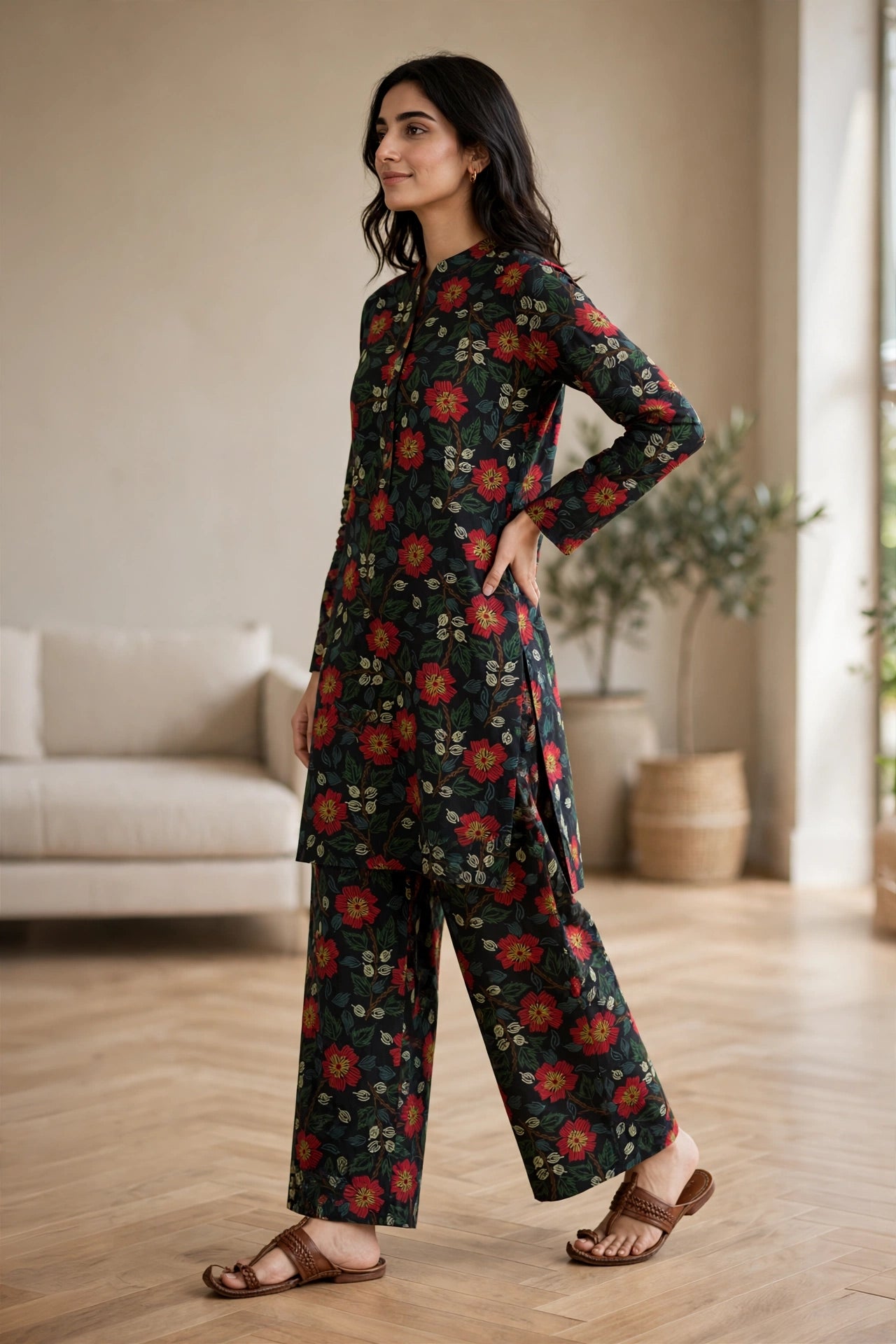 2 piece printed co-ord