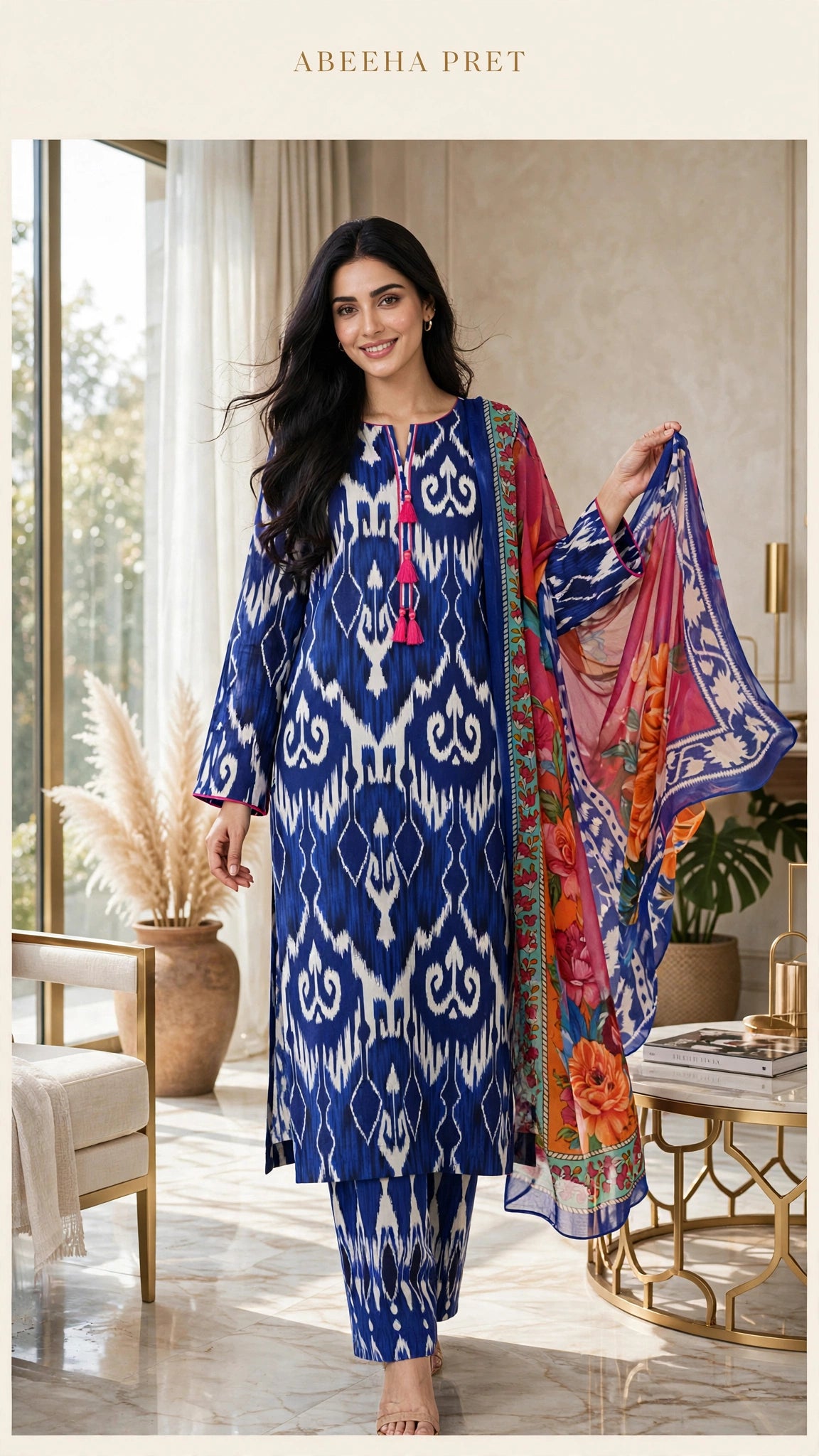 Nishat 3piece printed lawn stitched
