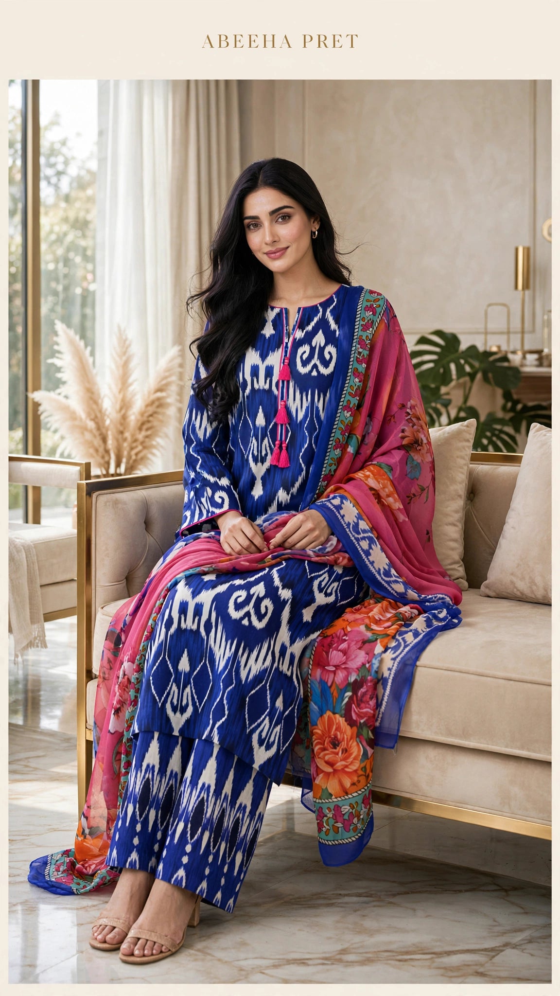 Nishat 3piece printed lawn stitched