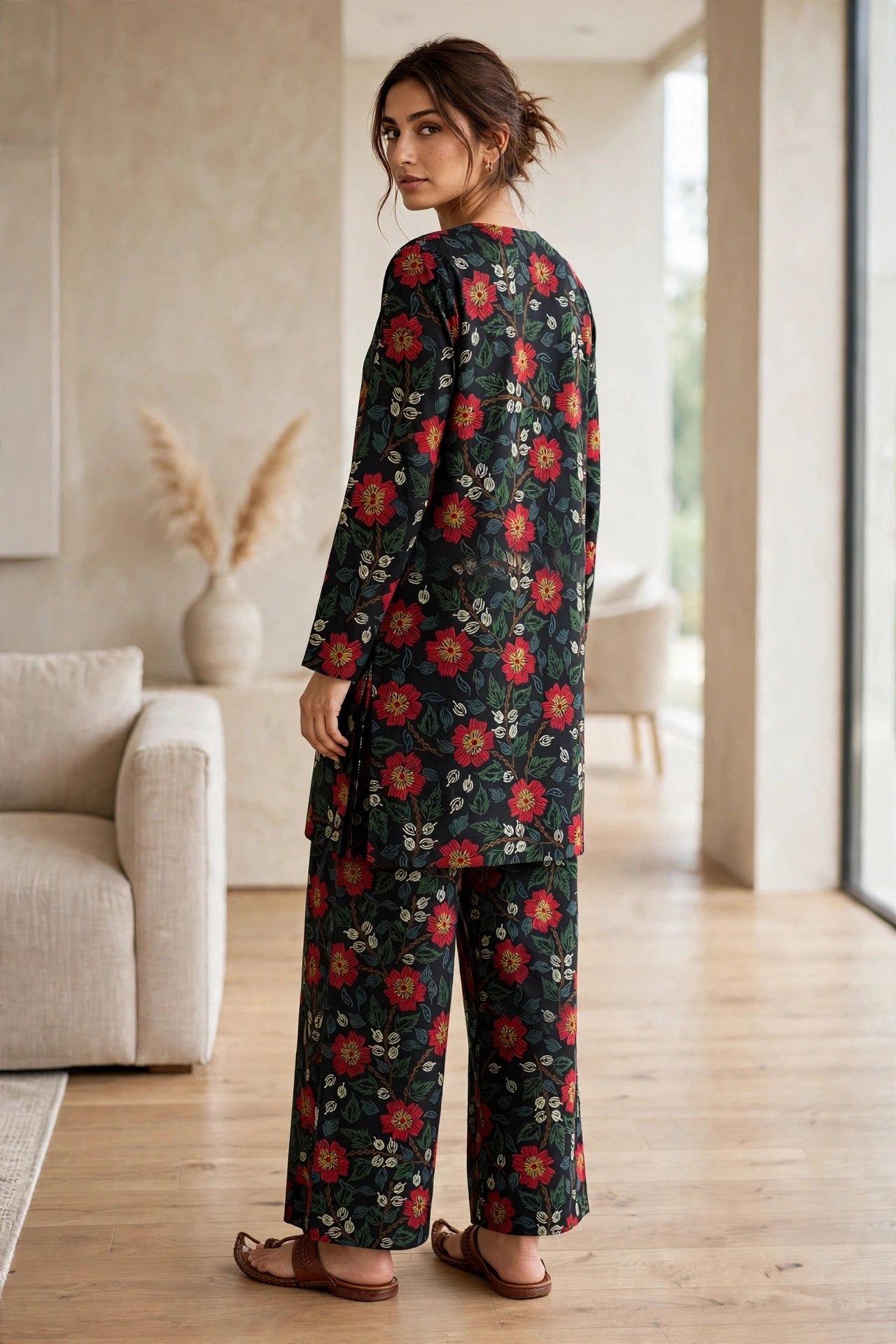 2 piece printed co-ord